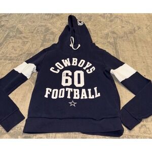 VICTORIAS SECRET PINK Dallas Cowboys NFL Football Jacket Hoodie Sz Medium Womens
